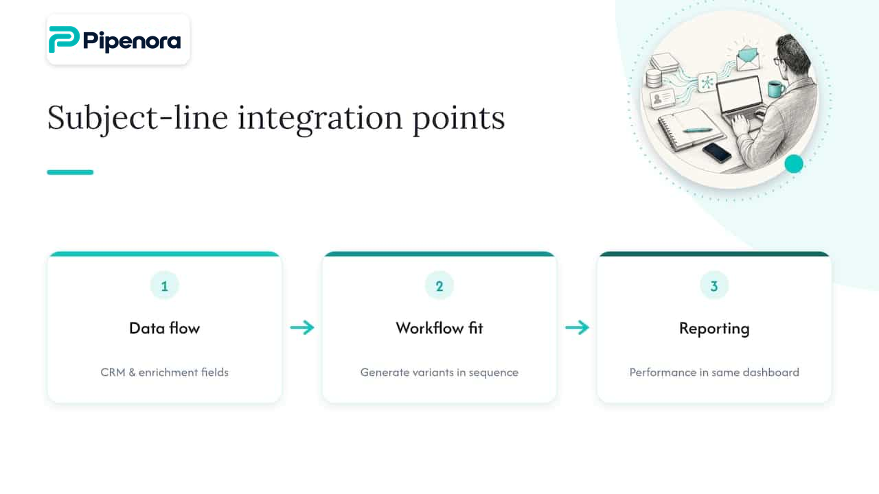 CRM generation sequence and reporting flow